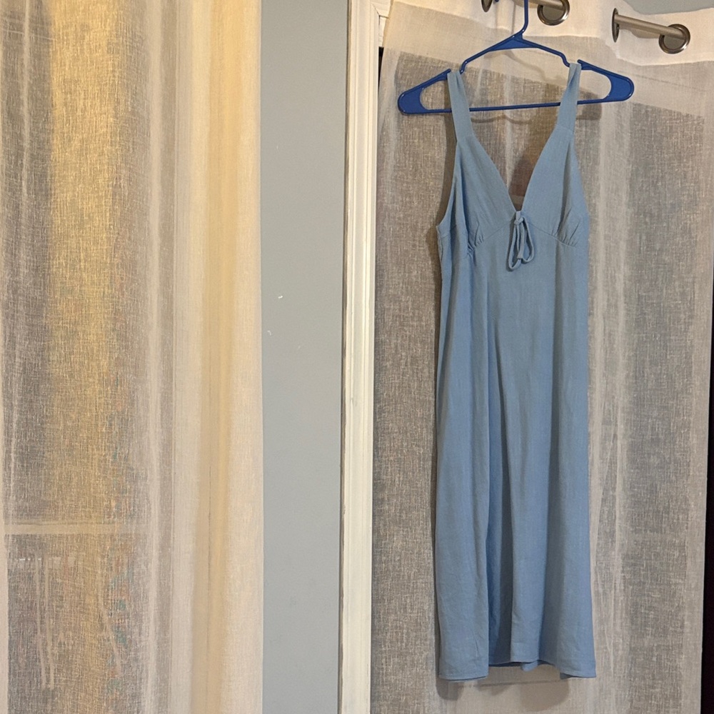 Monteau Light Blue Maxi Dress
